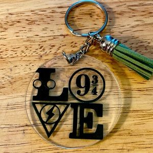 Custom Acrylic Harry Potter Keychain